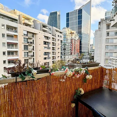 Appartement 2P Balcon Proche La Defense Arena Parking Gratuit Courbevoie Exterior photo